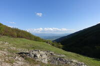 The Pass of Ligurasa (Looking South towards the Village of Dunje)